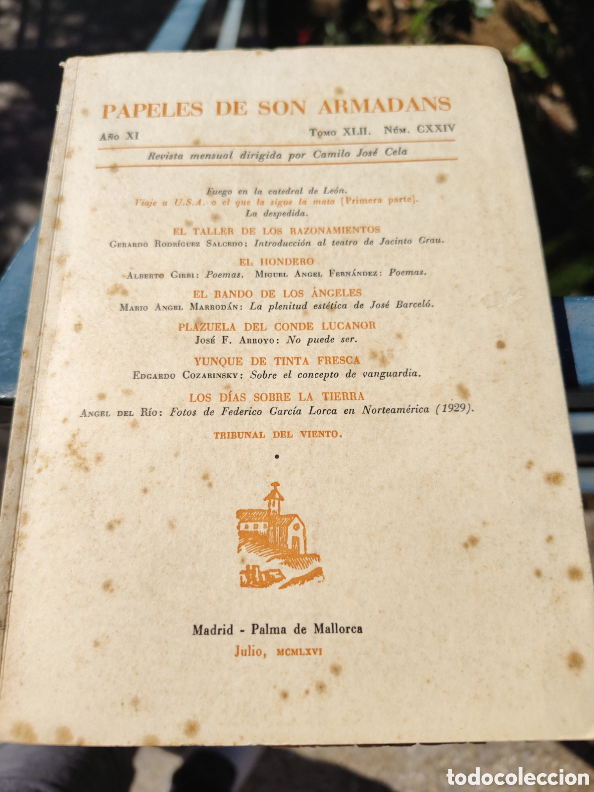 Libros: 2 EJEMPLARES DE PAPELES DE SON ARMADAMS DE CAMILO JOS&Eacute; CELA - Foto 2