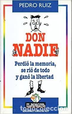 Libros: Don nadie - Ruiz, Pedro