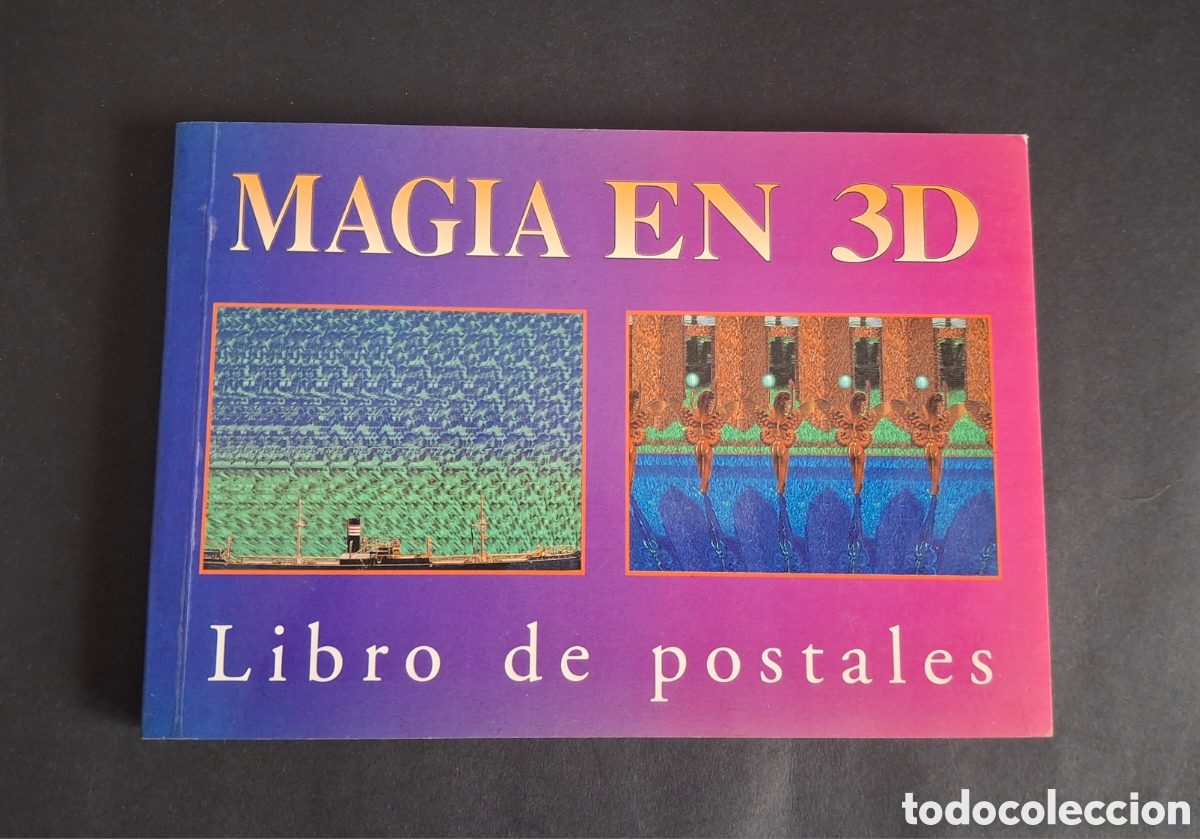 Libros: MAGIA EN 3D, LIBRO DE POSTALES ESTEREOSCOPICAS