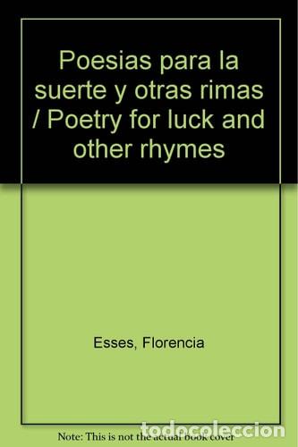 Livros em segunda m&atilde;o: Poes&iacute;as para la suerte y otras rimas - Florencia Esses - Florencia Esses