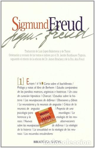 B&uuml;cher: Obras completas (1873 - 1899) : ensayos 1 al 16. T. 1 - Sigm - Sigmund Freud