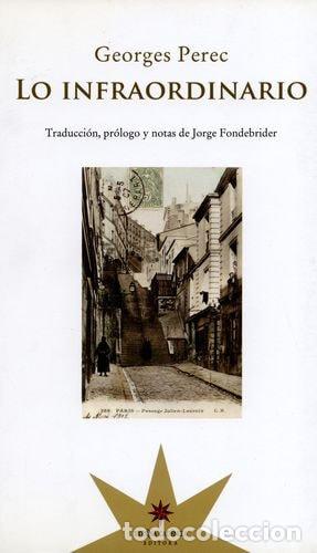 Libros: Lo infraordinario - Georges Perec - Georges Perec