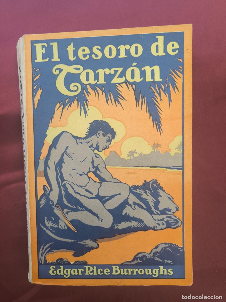 Libros: El tesoro de Tarz&aacute;n - Edgar Rice Burroughs.