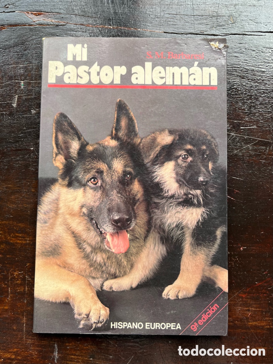 Libros: Mi pastor alem&aacute;n a&ntilde;o 1991