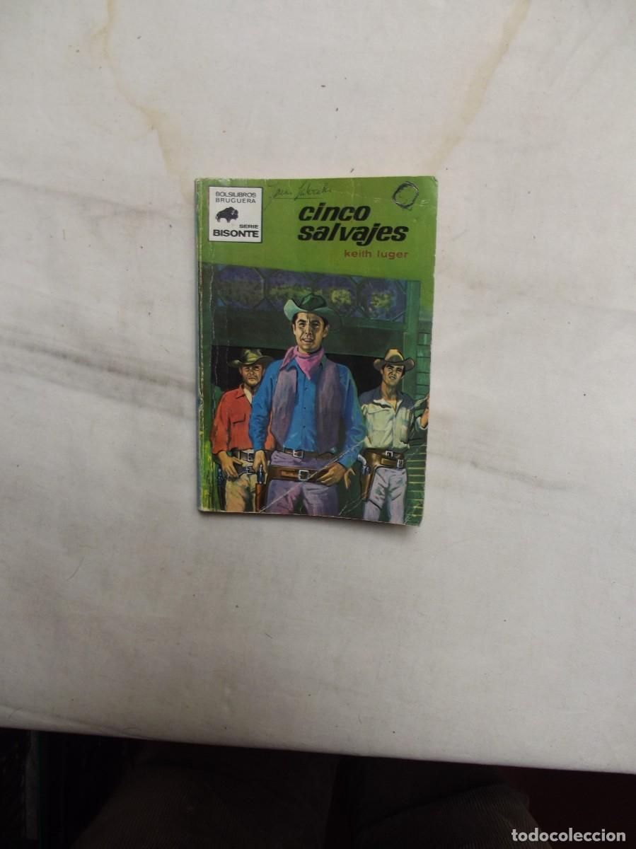 Libros: NOVELA OESTE - CINCO SALVAJES POR KEITH LUGER