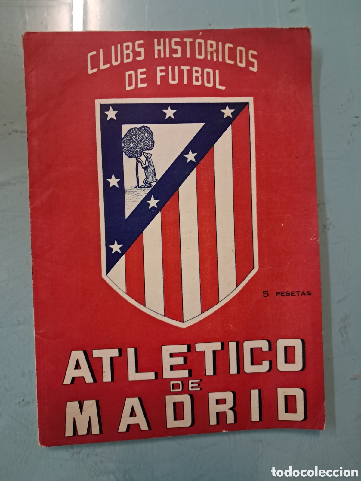 Libros: Atl&eacute;tico de Madrid, 1951,Clubs hist&oacute;ricos dw f&uacute;tbol, 5 pesetas