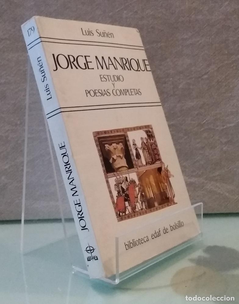 Libros: Jorge Manrique: estudio y poes&iacute;as completas - Luis Su&ntilde;&eacute;n (ed)