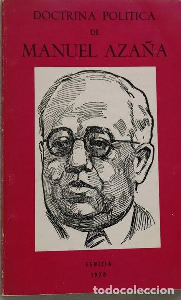 Libri di seconda mano: Doctrina pol&iacute;tica de Manuel Aza&ntilde;a- 9788473160360