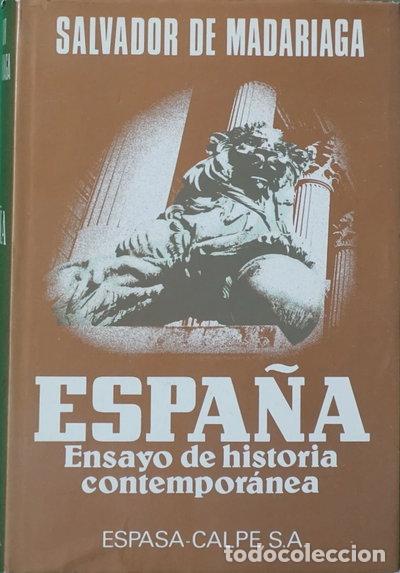 B&uuml;cher: Espa&ntilde;a. Ensayo de historia contempor&aacute;nea- 9788423949526