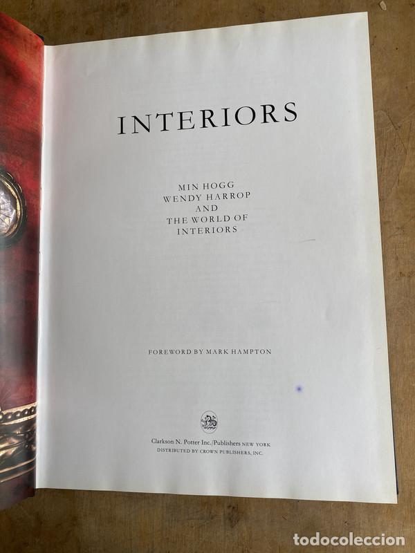 Livros em segunda m&atilde;o: Interiors - Hogg Min; Harrop Wendy & The world of interiors