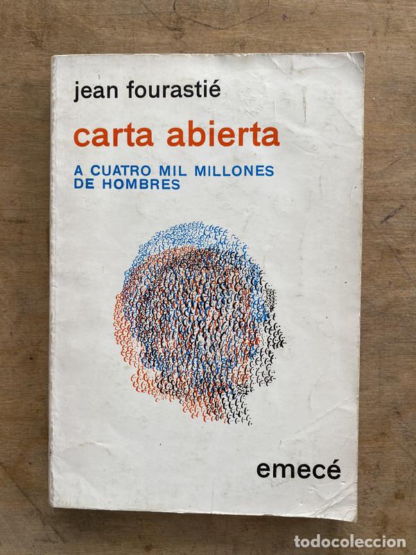 Libros: Carta abierta - Fourastie Jean - Foto 1