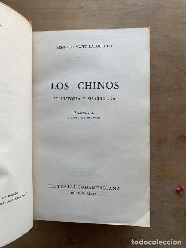 books: Los chinos - Latourette Kenneth Scott