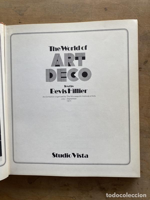 Libri di seconda mano: The world of art deco - Hillier Bevis