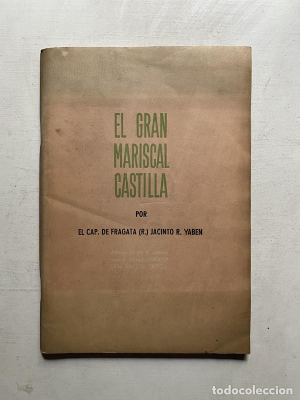 B&uuml;cher: El gran mariscal Castilla - Yaben Jacinto R.