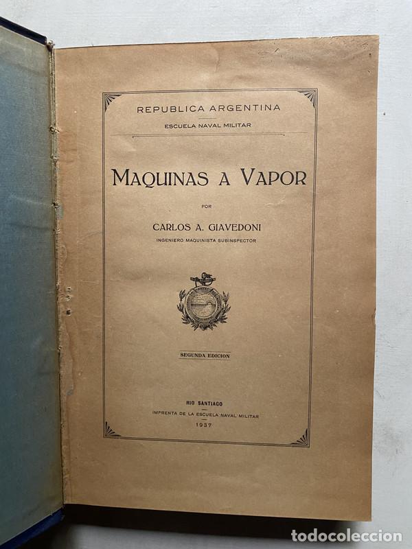 B&uuml;cher: Maquinas a vapor - Giacvedoni Carlos A.