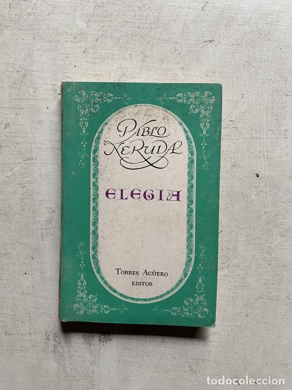 B&uuml;cher: Elegia - Neruda Pablo