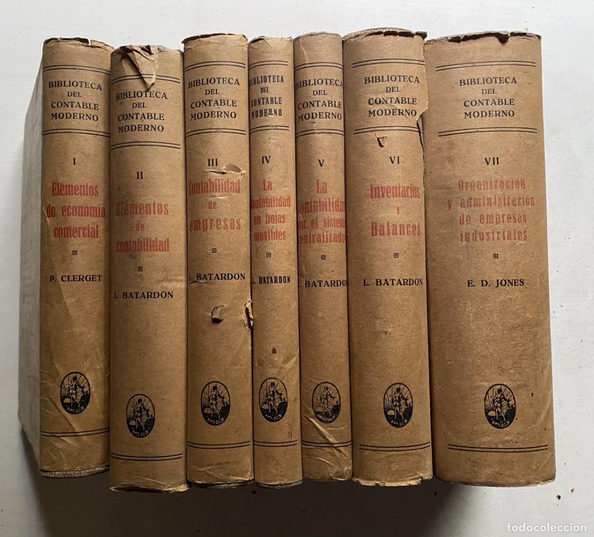 B&uuml;cher: Biblioteca del contable moderno - Clerget P.; Batardon L.; Jones E. D.