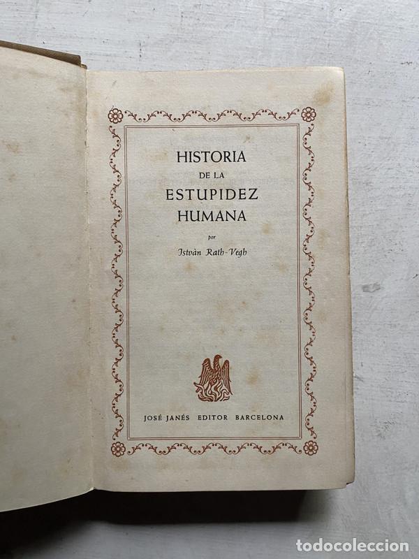 B&uuml;cher: Historia de la estupidez humana - Rath-Vegh Istvan