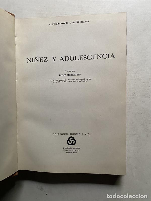 B&uuml;cher: Ni&ntilde;ez y adolescencia - Stone L. Joseph; Church Joseph