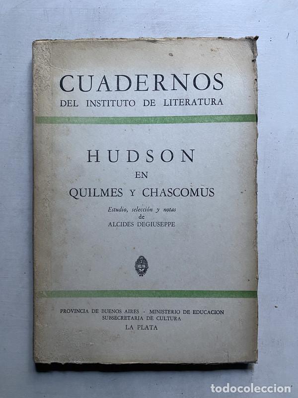 Libros: Hudson en Quilmes y Chascomus - Degiuseppe Alcides