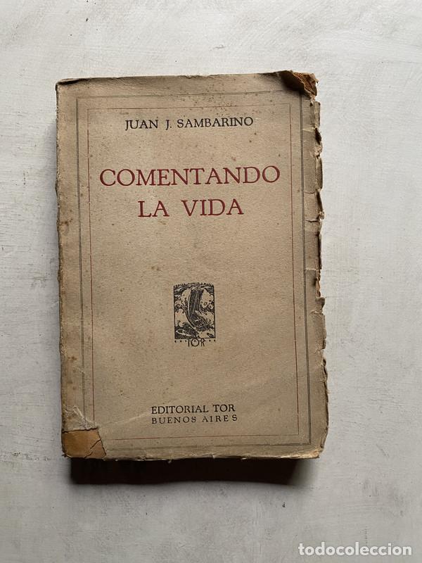 Livros em segunda m&atilde;o: Comentando la vida - Sambarino Juan J.