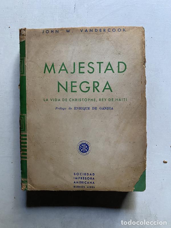 Livros em segunda m&atilde;o: Majestad Negra - Vandercook John W.