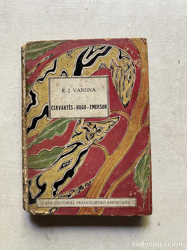 Libros: Cervantes - Hugo - Emerson - Varona E.-J. - Foto 1