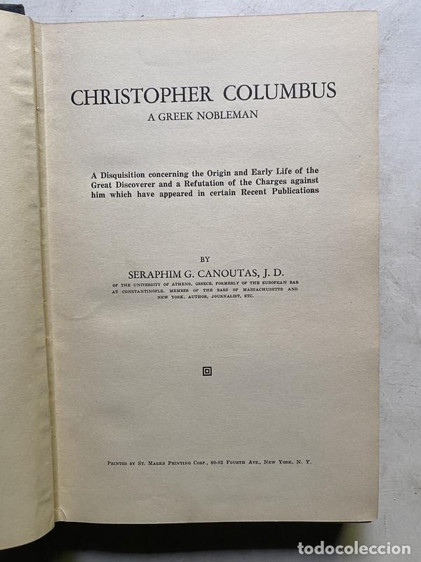 Libros: Christopher Columbus - Seraphim G Canoutas - Foto 2
