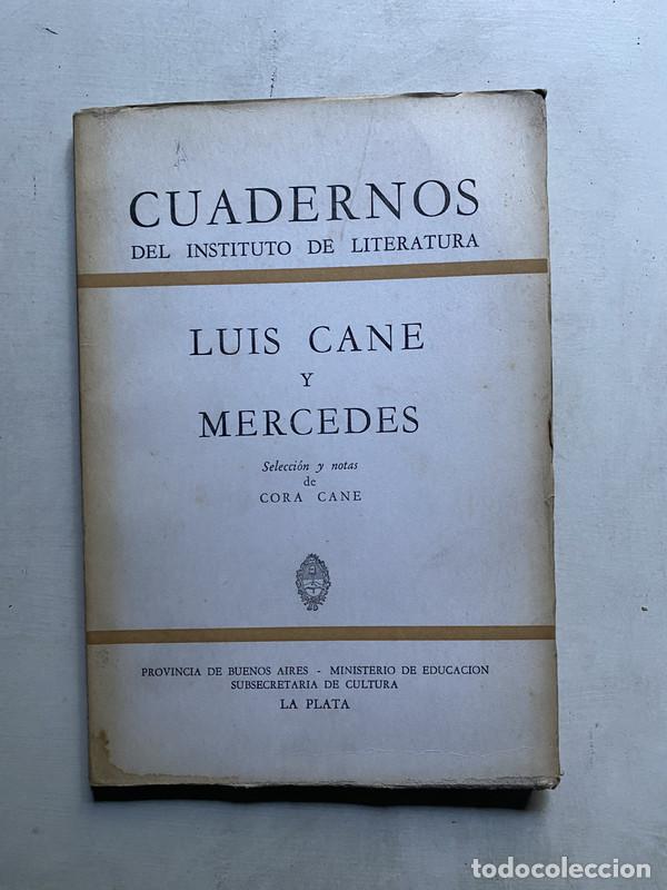Livros em segunda m&atilde;o: Luis Cane y Mercedes - Cane Luis