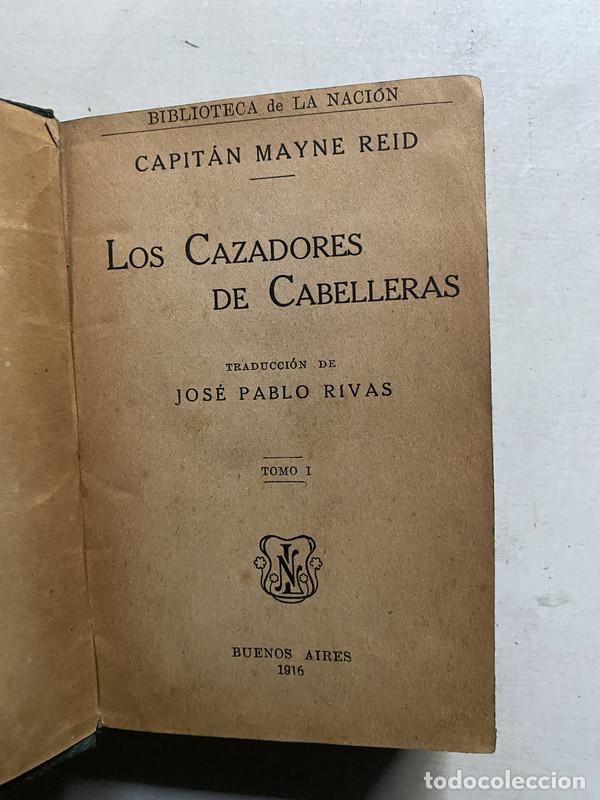 Livros em segunda m&atilde;o: Los Cazadores de Cabelleras - Reid Mayne (Capitan)
