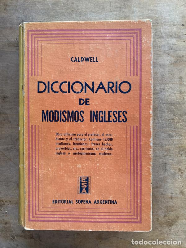 Libros: Diccionario de Modismos Ingleses - Caldwell
