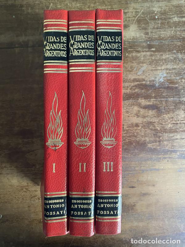 Libri di seconda mano: Vidas de Grandes Argentinos - Fossati Antonio