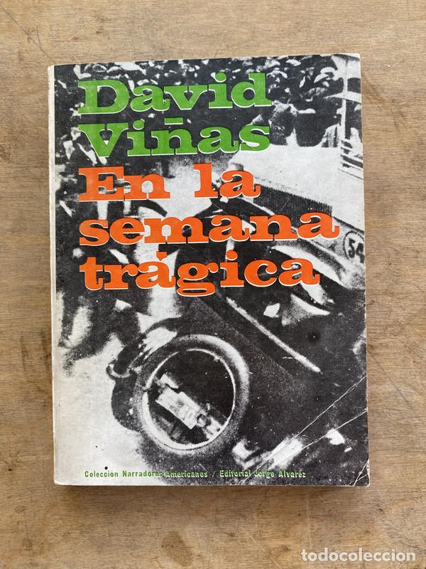 Libri di seconda mano: En la semana tragica - Vi&ntilde;as David