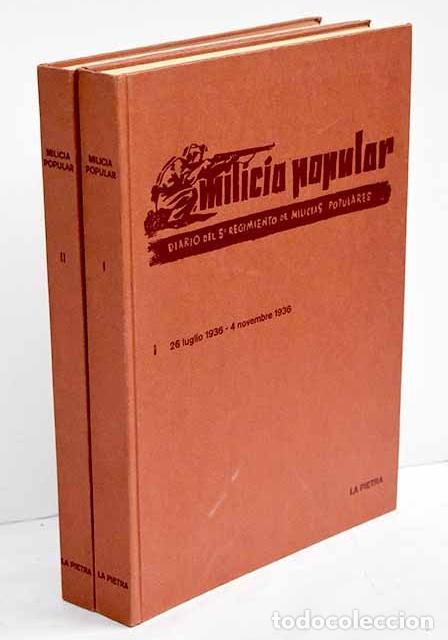 Libros: Milicia popular: diario del 5&ordm; regimiento de Milicias Populares