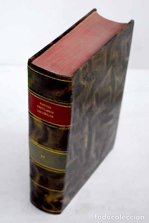 Livros em segunda m&atilde;o: Cantos populares espa&ntilde;oles, tomo IV