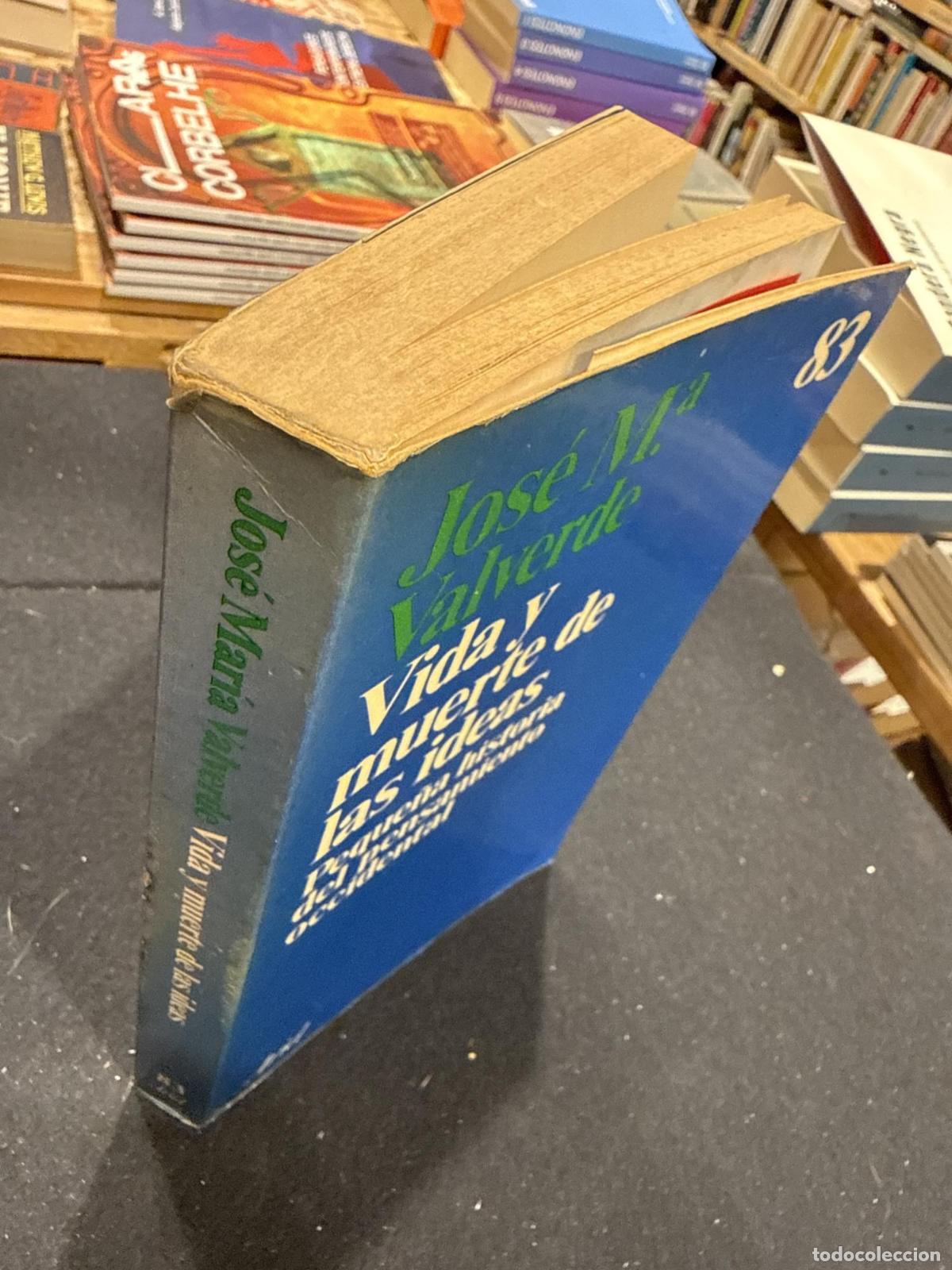 Libros: Vida y muerte de las ideas - Jos&eacute; Mar&iacute;a Valverde - Foto 2