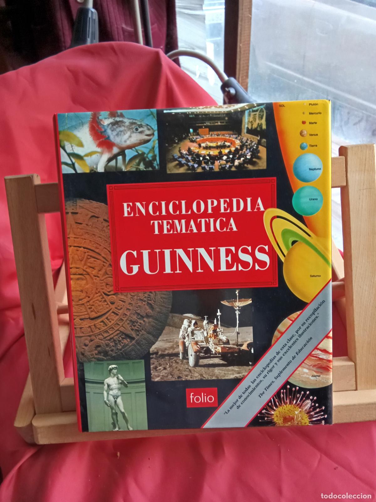 Libros: Enciclopedia tematica Guinness Q.973