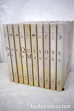 Libros: Don Quixote de La Mancha Ilustrado por D. Antonio Mingote. 10 tomos - Miguel De Cervantes