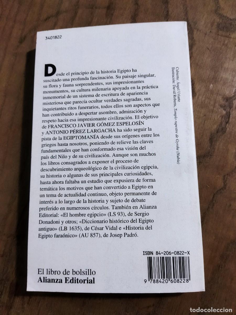 Libros: EGIPTOMANIA - G&Oacute;MEZ ESPELOS&Iacute;N, FRANCISCO JAVIER - Foto 2