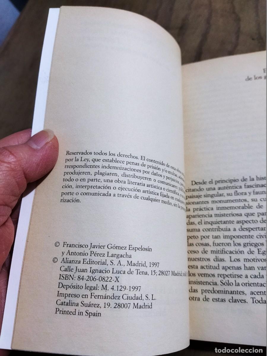 Libros: EGIPTOMANIA - G&Oacute;MEZ ESPELOS&Iacute;N, FRANCISCO JAVIER - Foto 3