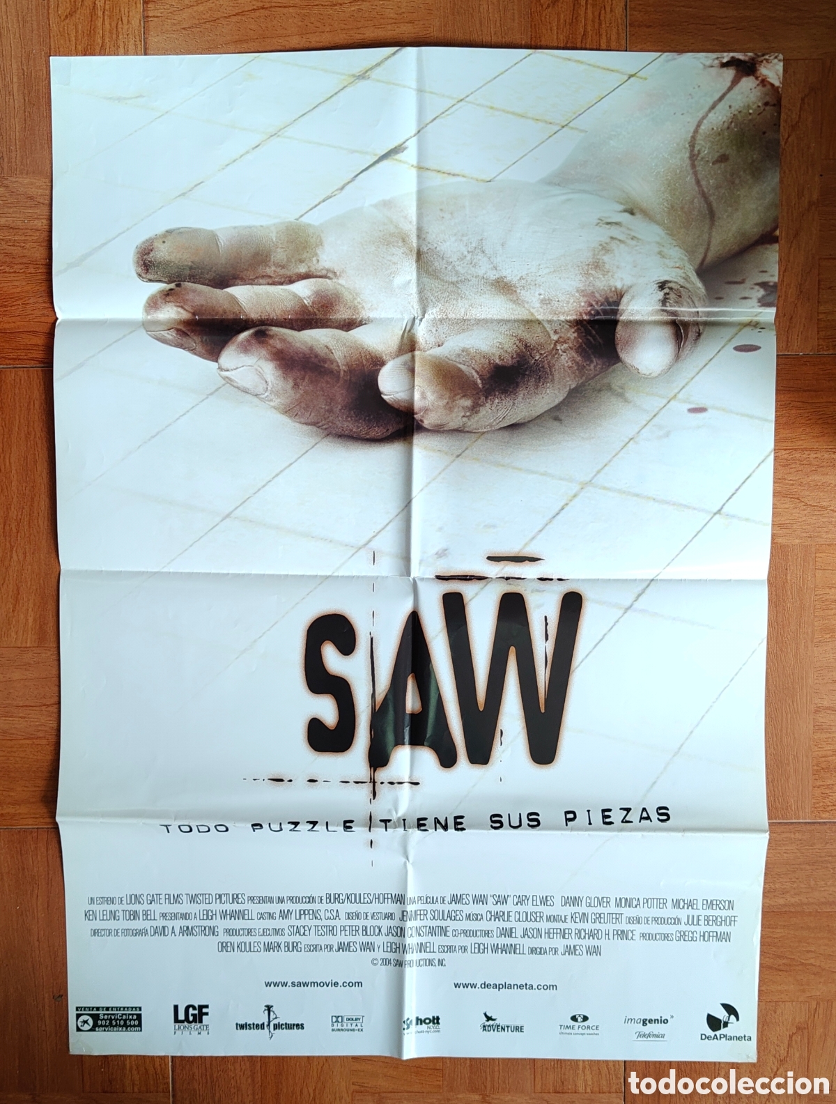 Libros: P&oacute;ster Cine Saw � 98 x 68 cm - VV. AA.