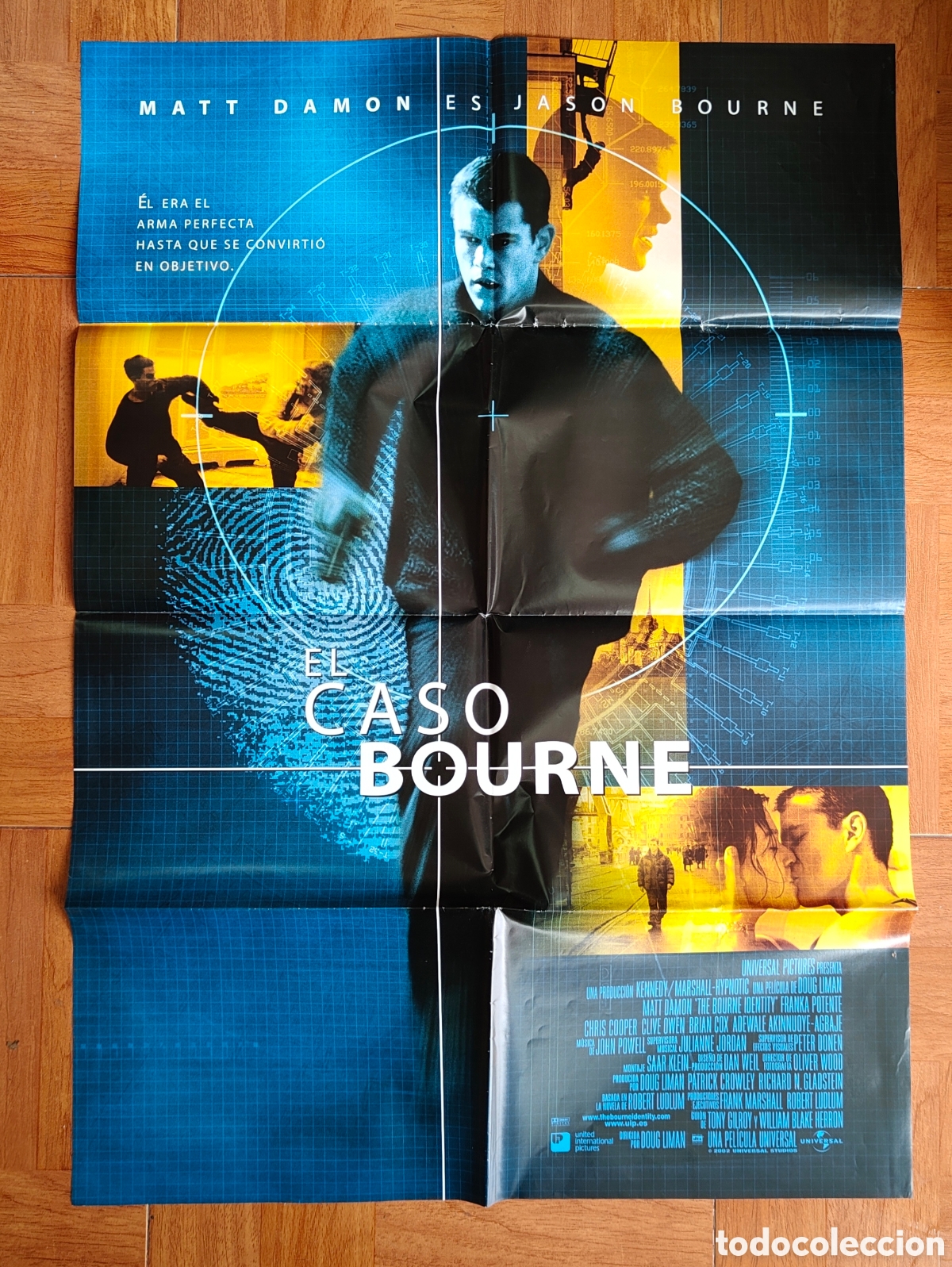 Libros: P&oacute;ster Cine El Caso Bourne � 98 x 68 cm - VV. AA.
