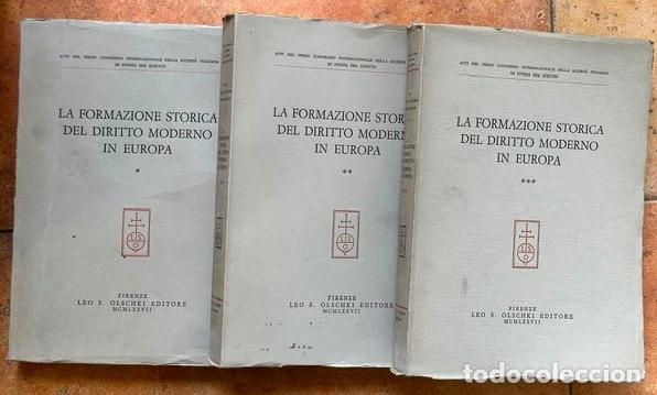 Libros: LA FORMAZIONE STORICA DEL DIRITTO MODERNO IN EUROPA