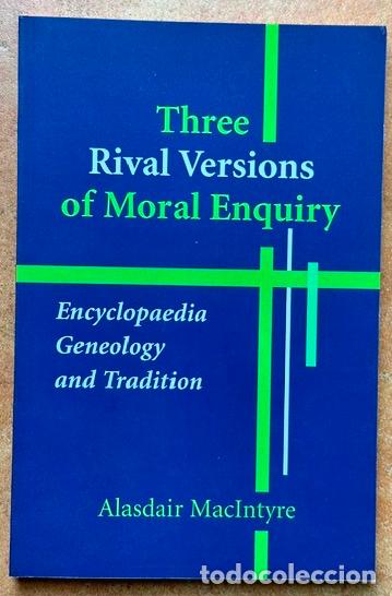 Libros: ETHICS IN THE CONFLICTS OF MODERNITY. An Essay on Desire, Practical Reasoning, and Narrative - MACIN