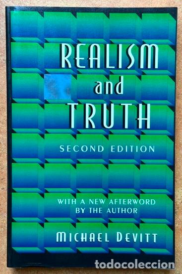 Libros: REALISM AND TRUTH. With a new afterword by the author - DEVITT, Michael