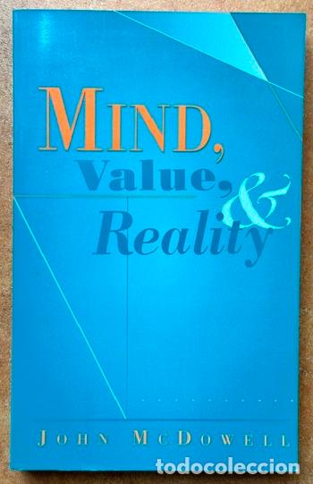 Libros: MIND, VALUE, AND REALITY - McDOWELL John