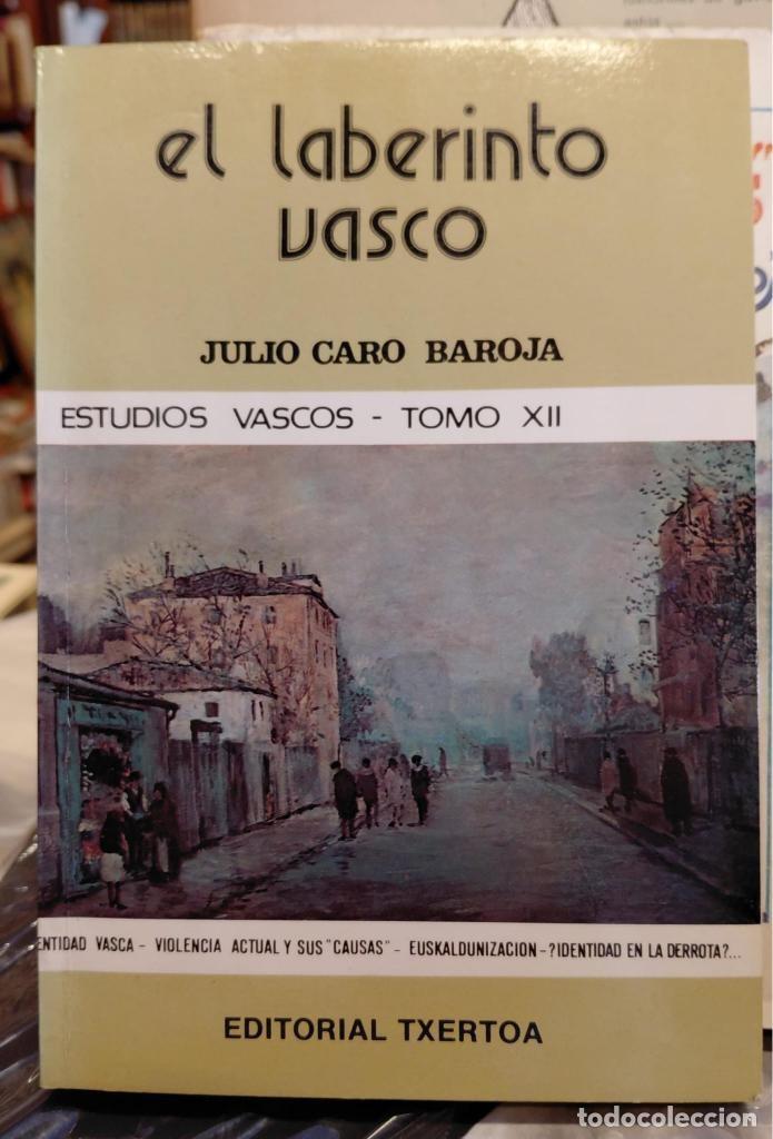 Libros: EL LABERINTO VASCO. - CARO BAROJA, Julio.