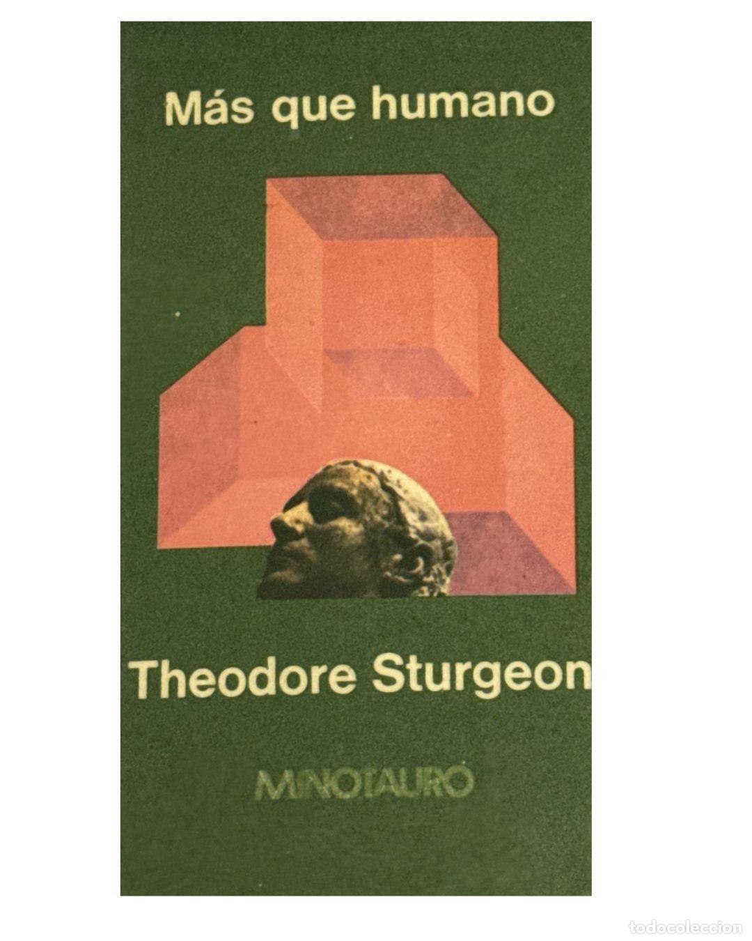 Libros: M&aacute;s que humano - Theodoro Stugeon