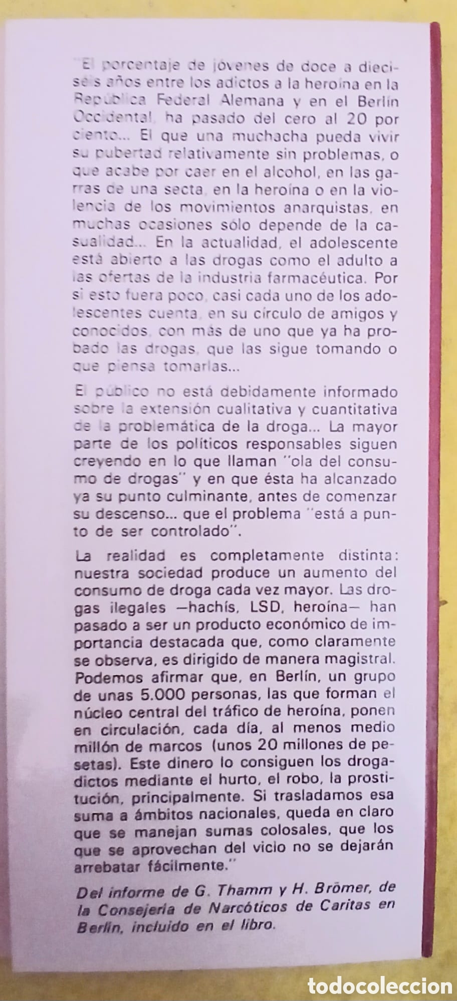 Libros: Hijos de la droga, F. Christiane - Foto 6