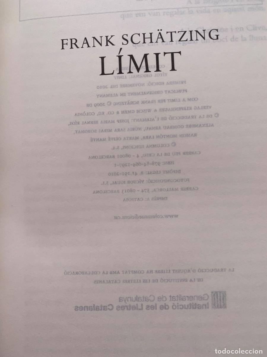 Libros: L&iacute;mit, de Frank Sch&auml;tzing (bols 33) - Foto 2